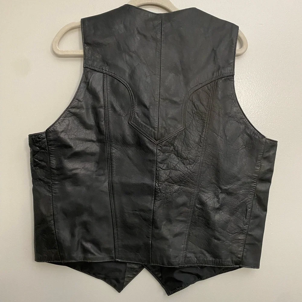 Vintage‎ Leather Motorcycle Vest